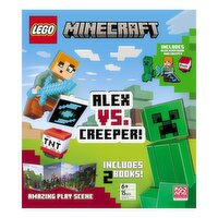 LEGO Minecraft Alex vs Creeper - Landscape Activity Box, By Random House, 1 Each