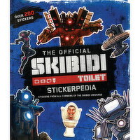 Official Skibidi - Stickerpedia, By Scholastic, 1 Each