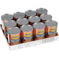 Bush's Best - Baked Beans - Molasses With Pork, 12 Each