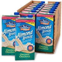 Blue Diamond - Almond Breeze Original Unsweetened, 12 Each