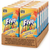 Five Alive - Passion Peach Citrus Juice, 12 Each