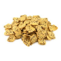 Corn Chips - Flax Seed, Bulk, 100 Gram