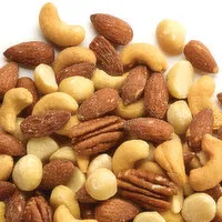 Mixed Nuts - Unsalted With Macadamia, Bulk, 100 Gram