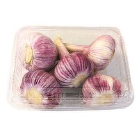 Purple Garlic - Fresh, Clamshell, 454 Gram
