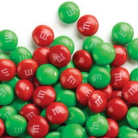 M&M's - Milk Chocolate Candies Red & Green, Bulk
