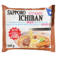 SAPPORO Ichiban - Beef Noodles CL, 24 Each