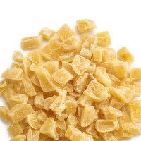 left coast - Organic Crystallized Ginger Small Diced, 100 Gram