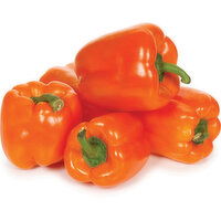 Peppers - Bell, Orange, Hot House Grown, 220 Gram