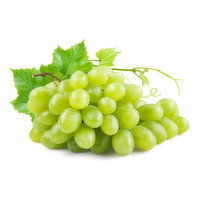 Grapes - Green, Seedless, 1 Bag Approximately 2lbs