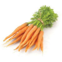 Carrots - Bunched With Tops, Fresh, 1 Each