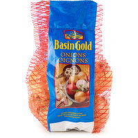 Onions - Onions Yellow Mesh Bagged, 3 Pound