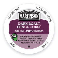 Martinson - Coffee Pods, Dark Roast, 1 Each