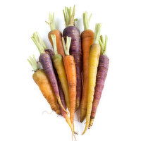Carrots - Rainbow Organic Bag, 907 Gram
