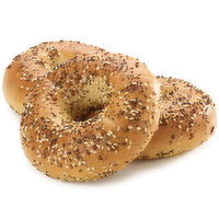 Bake Shop - Flax Bagel, 1 Each