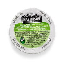 Martinson - Coffee Pods, Columbian Decaf, 1 Each