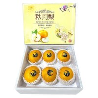 Qiu Yue - Brown Asian Pears Gift Box, 3.5 Kilogram