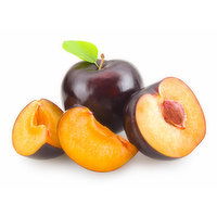 Plums - Red Organic Large, 100 Gram