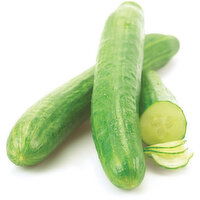 Cucumber - Long English, Organic, 1 Each