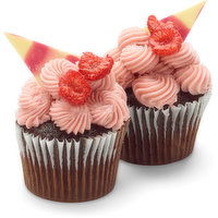 Bake Shop - Raspberry Chocolate Cupcake, 1 Each