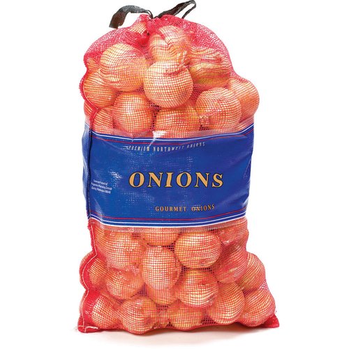 Onions - Medium, Mesh Bag - 25lb