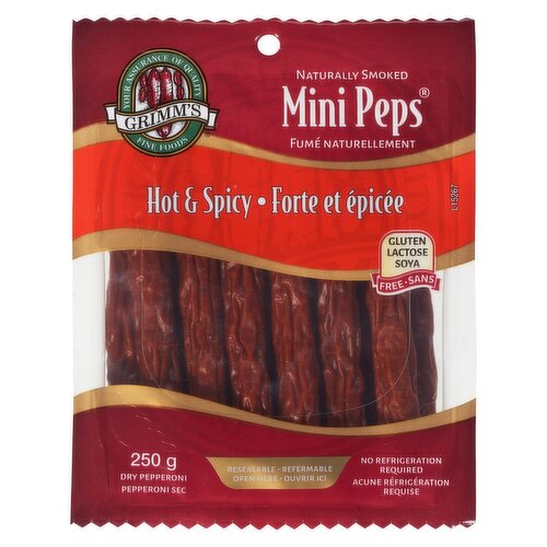 GRIMM'S - Hot and Spicy Dry Pepperoni