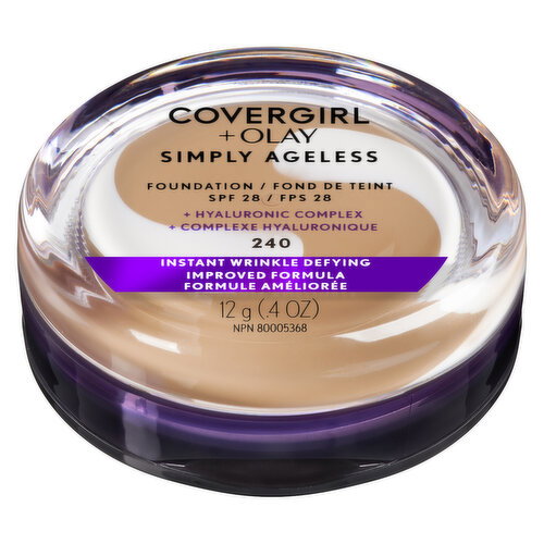 COVERGIRL - +Olay Simply Ageless Foundation - Natural Beige 240