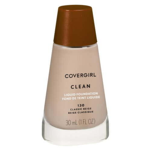 COVERGIRL - Clean Liquid Makeup Foundation - Classic Beige 130