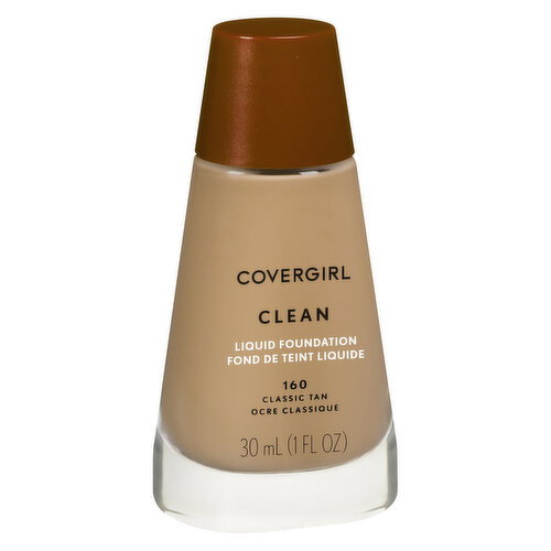Cover Girl - Clean Foundation - 160 Classic Tan
