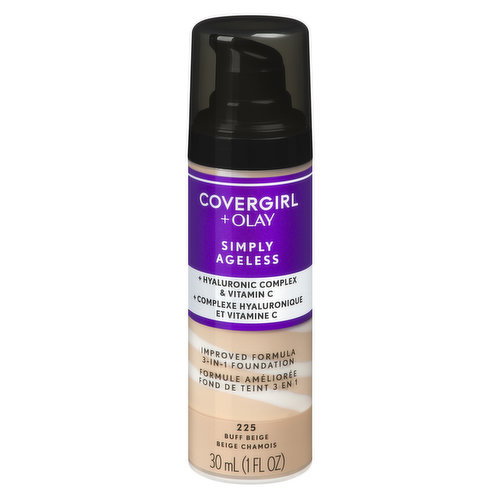 Cover Girl - +Olay Simply Ageless Foundation - Buff Beige