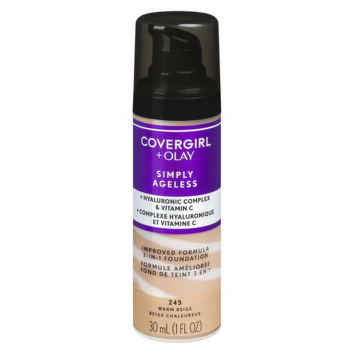Cover Girl - +Olay Simply Ageless Foundation - Warm Beige
