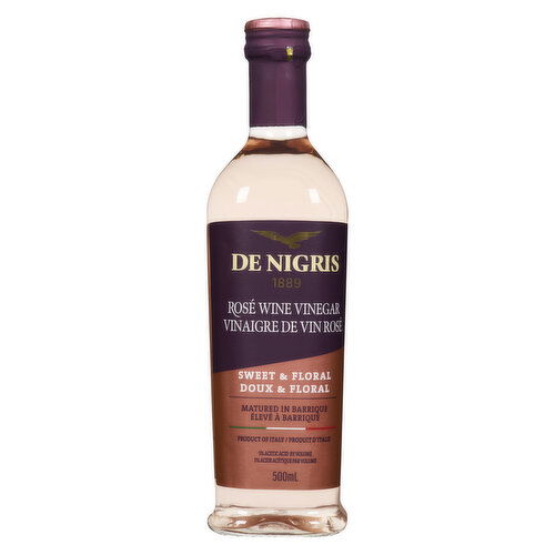 De Nigris - Rose Sweet Vinegar