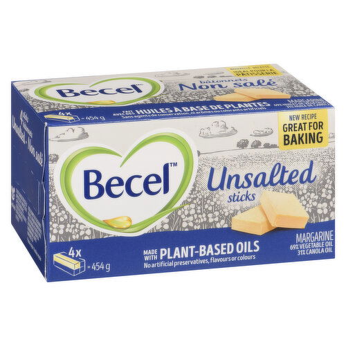 Becel - Becel Unsalted Sticks
