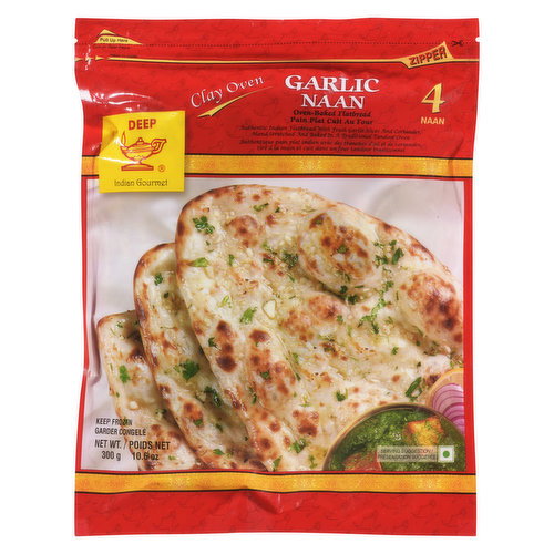 Deep - Deep Frozen Garlic Naan
