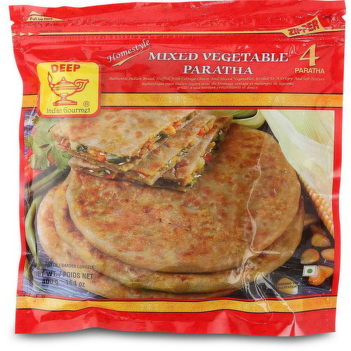 Deep - Mixed Vegetable Paratha