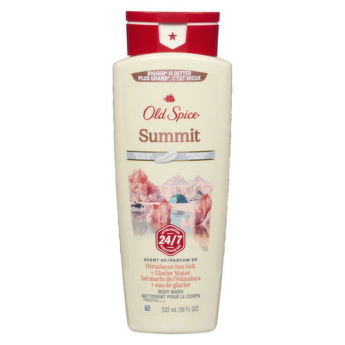 OldSpice - Summit - Himalayan Sea Salt & Glacier Water Scent