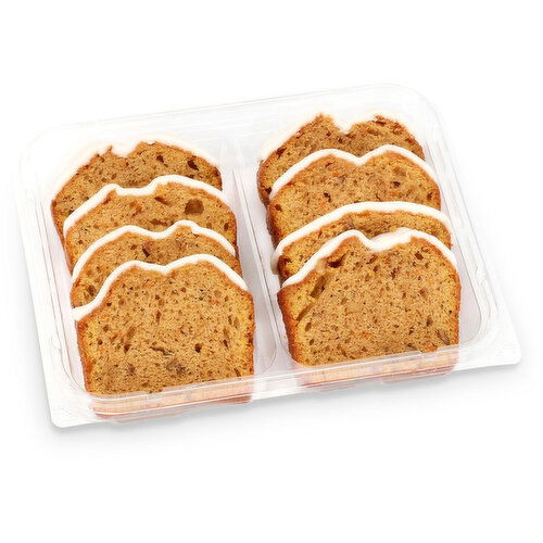 Bake Shop - Sliced Cake Carrot Cream Cheese Iced