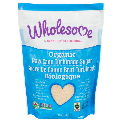 Wholesome Sweeteners - Wholesome Organic Cane Turbinado