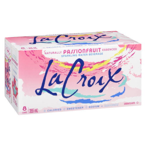 La Croix - Sparkling Water - Passionfruit