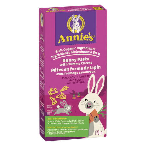 Annie's - Bunny Pasta with Yummy Cheese