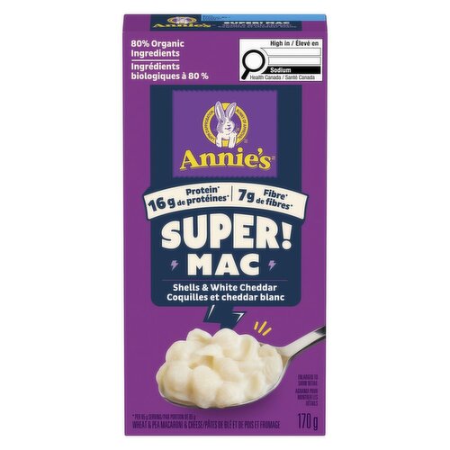 Annie's - Super Mac Shells & White Cheddar