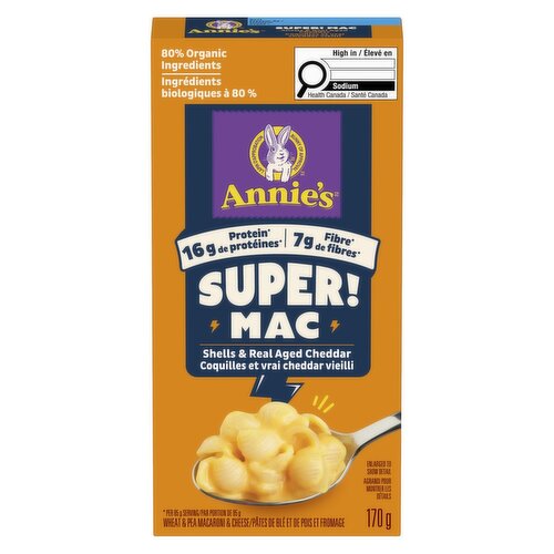 Annie's - Super Mac Shells & Real Aged Cheddar
