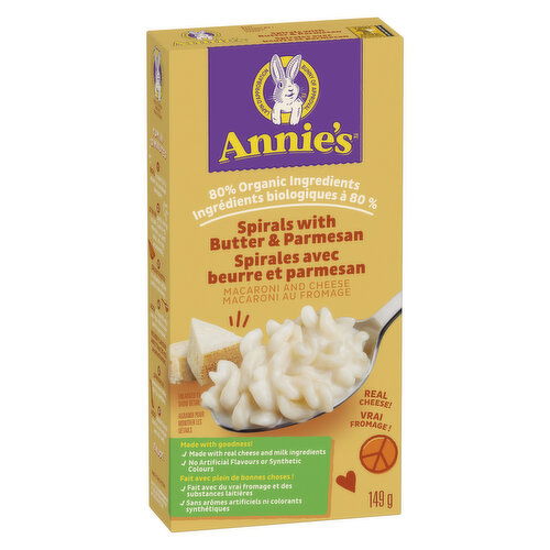 Annie's - Spirals with Butter & Parmesan