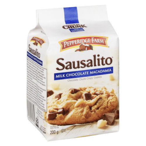 PEPPERIDGE FARM - Sausalito Cookies - Milk Chocolate Macadamia