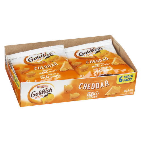 Pepperidge Farm - Goldfish Baked Snack Crackers, Cheddar