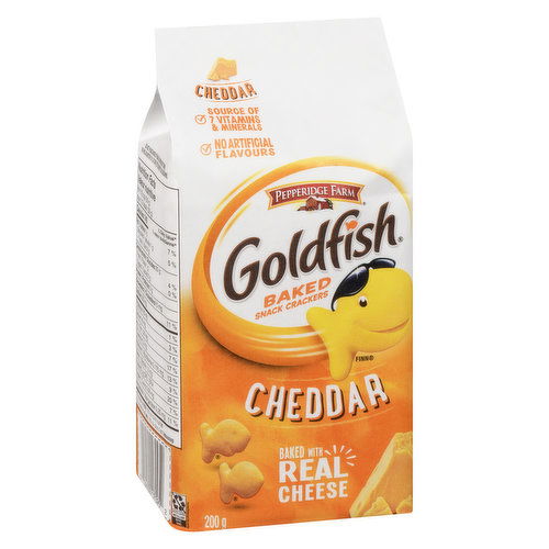 Pepperidge Farm - Goldfish Baked Snack Crackers, Cheddar