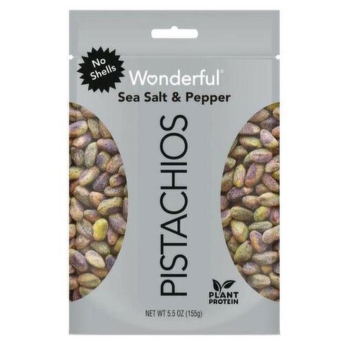 Wonderful - Pistachios, Sea Salt & Pepper, No Shell