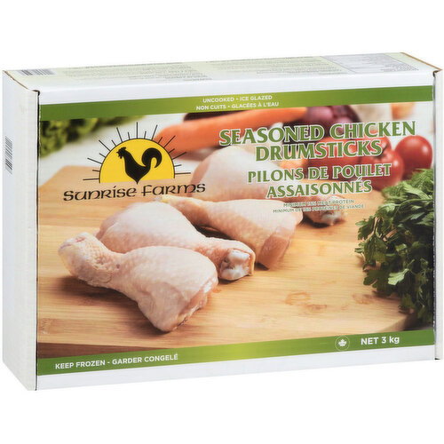 Sunrise Farms - Chicken Drumstick Seasoned