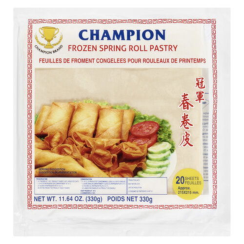 CHAMPION - Frozen Spring Roll Wrapper