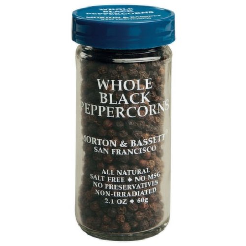 MORTON & BASSETT - Whole Black Peppercorn