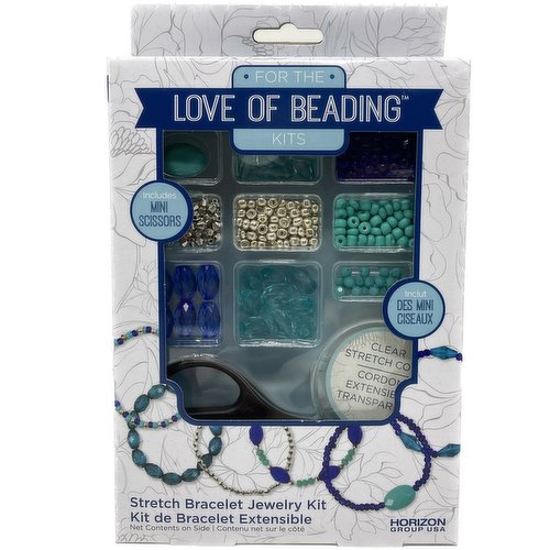 For the Love of Beading - Stretch Bracelet Jewelry Kit